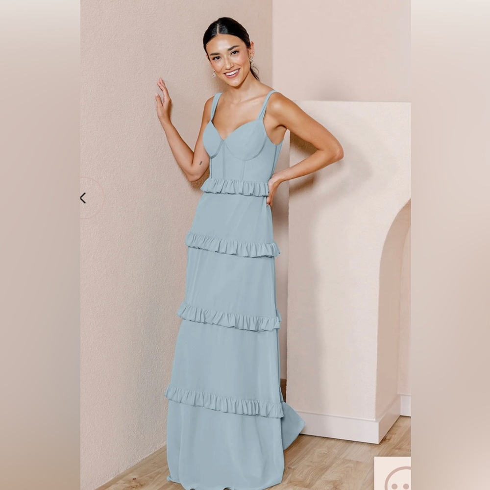 Revelry Sloane dress - light blue